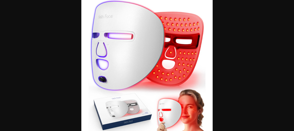GlowPro™ LED Light Therapy Face Mask — 7 Color Red Light Therapy for Skin Rejuvenation